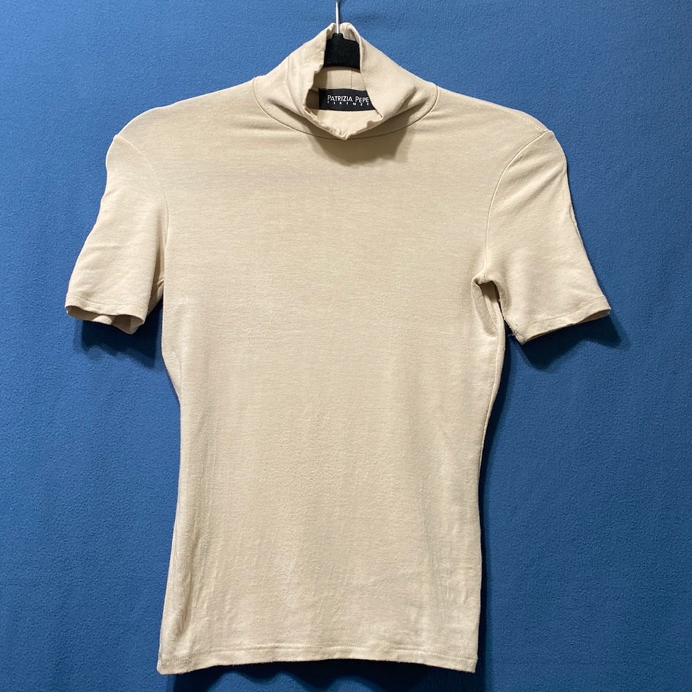 Used Patrizia Pepe turtleneck top size S Italy